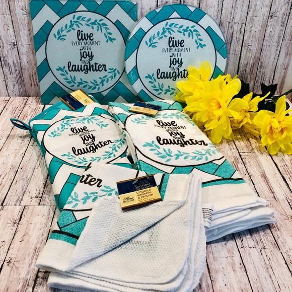 Home Collection Other - “Live Every Moment With Joy & Laughter Kitchen Set